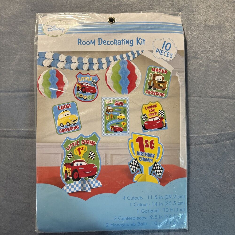 Disney Pixar Cars Birthday Party Supplies and Decorations
